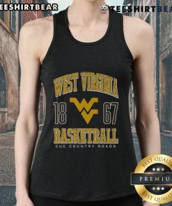 Top West Virginia Mountaineers Basketball 1867 Tank Top featuring team logo and vibrant colors for fans and athletes.