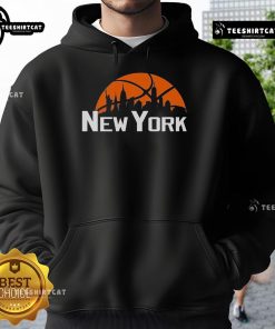 Premium New York Cityscape Skyline Hoodie featuring a stunning urban skyline design for fashion lovers.