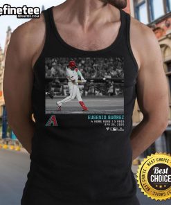 Official Eugenio Suarez Arizona Diamondbacks Micro Moments tank top featuring his name and number in stylish design.