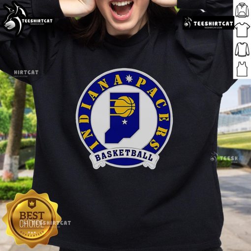 Premium Indiana Pacers Basketball Style 2025 Sweatshirt featuring team colors and logo, perfect for fans and casual wear.