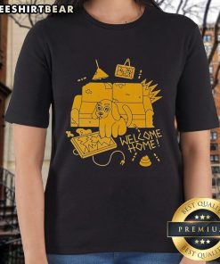 Good American Socks Welcome Home Good Boy Ladies Tee