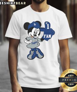 Good Minnie La Dodgers Minnie Mouse Dodgers Fan Baseball T Shirt