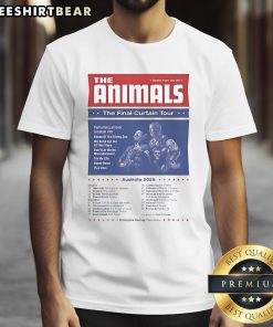 Good The Animals The Final Curtain Tour Australia 2025 Dates T Shirt