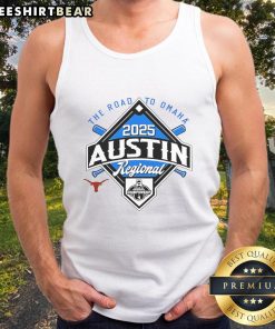 Good The Road To Omaha 2025 Ncaa Baseball Austin Regional Tank Top