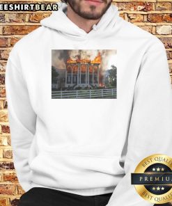 Hot Nottoway Plantation Fire Hoodie