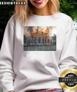 Hot Nottoway Plantation Fire Sweatshirt