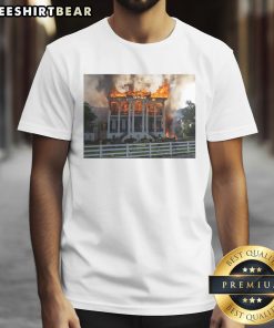 Hot Nottoway Plantation Fire T Shirt