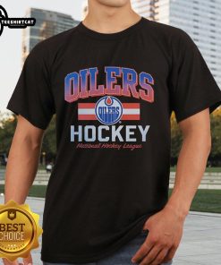 Nice Edmonton Oilers National Hockey League Oilers Hockey Logo T Shirt