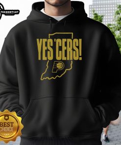 Nice Indiana Pacers Yes 'Cers Hoodie