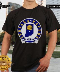 Premium Indiana Pacers Basketball Style 2025 T-Shirt featuring team colors and logo, perfect for fans and casual wear.