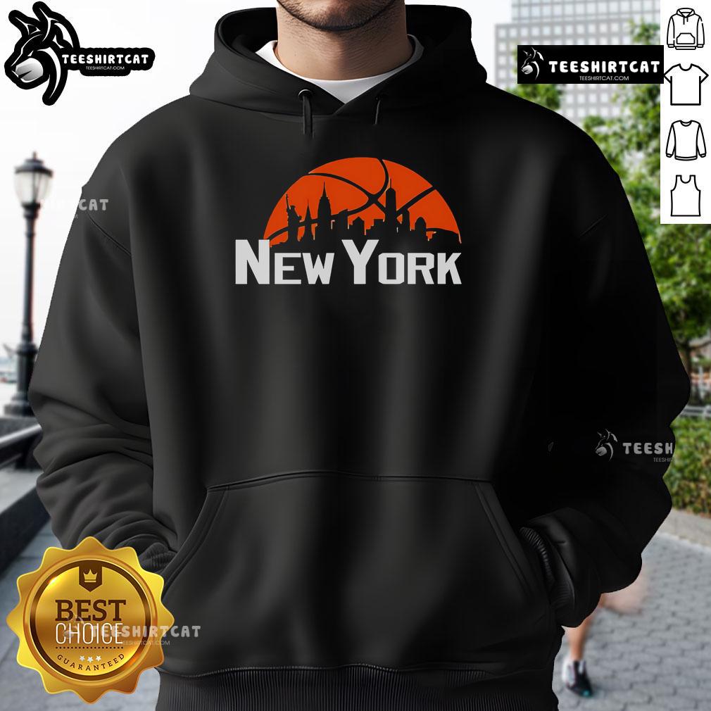 Premium New York Knicks Cityscape Skyline Style 2025 Hoodie Alt Text: Premium New York Knicks cityscape skyline style hoodie for 2025, featuring vibrant team colors and modern design.
