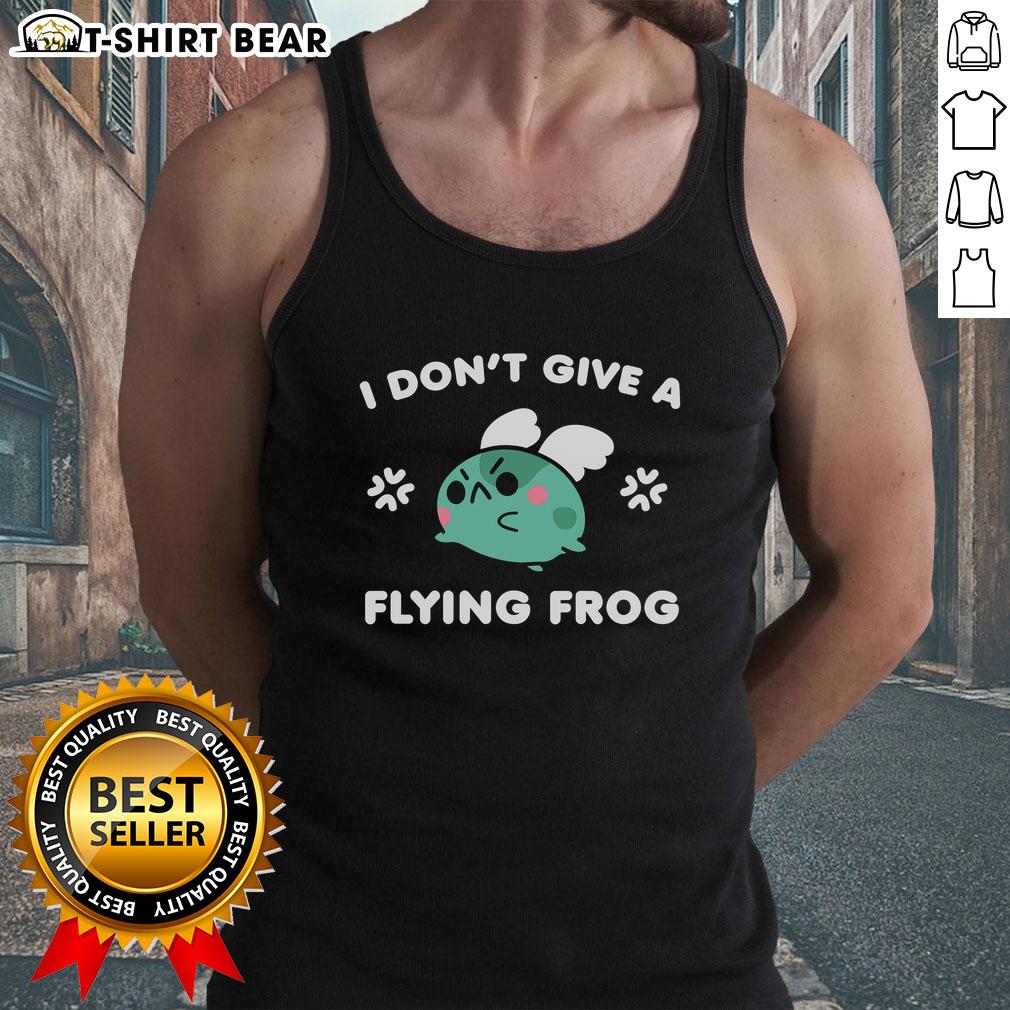 Pretty I Don'T Give A Flying Frog Tank Top