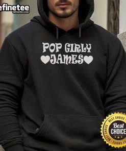 Official James Marriott Pop Girly Hoodie featuring vibrant colors and stylish design, perfect for fans of James Marriott.