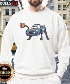 Awesome Alex Cars OKC Thunder 2025 NBA Champs sweatshirt featuring vibrant team colors and logo.