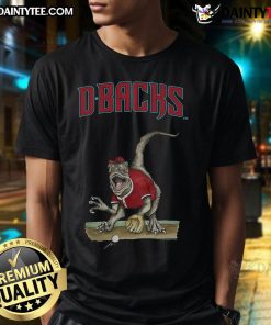 Awesome Arizona Diamondbacks Tiny Turnip Velociraptor T-Shirt featuring a fun dinosaur graphic for fans.
