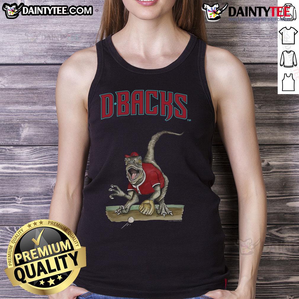 Awesome Arizona Diamondbacks Tiny Turnip Velociraptor Tank Top Awesome Arizona Diamondbacks Tiny Turnip Velociraptor Tank Top featuring a fun dinosaur design for fans.