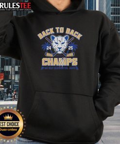 Awesome Back To Back Champ hoodie celebrating victory over Deadmonton in 2025, featuring bold graphics and team colors.