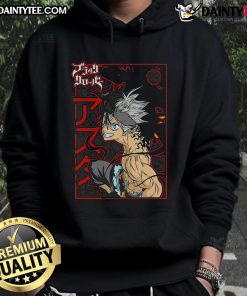 Awesome Black Clover Asta Chaos Bound Hoodie featuring vibrant graphics and a stylish design for anime fans.