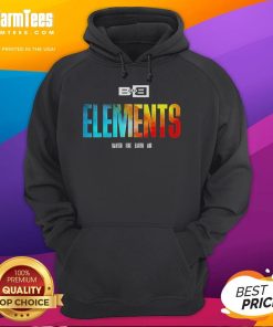 Awesome Bobby Ray B.O.B Elements hoodie featuring water, fire, earth, and air designs for stylish comfort.