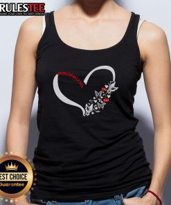 Awesome Butterflies In My Stomach Denver Broncos NFL tank top featuring vibrant colors and team logo for fans.