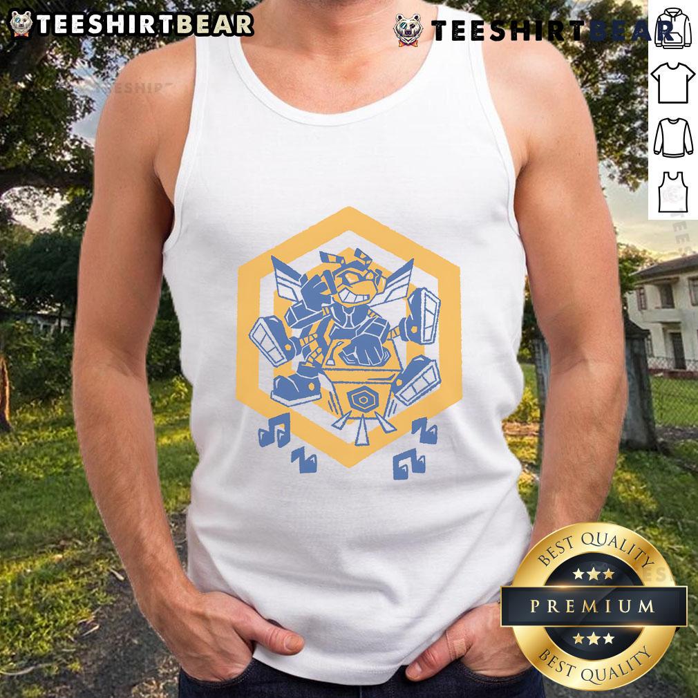 Awesome Buzzing Beats Tank Top Stylish Awesome Buzzing Beats Tank Top featuring vibrant music-themed graphics, perfect for summer music festivals.
