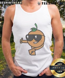CSUF Advertising Club members wearing thumbs up tank tops, showcasing team spirit and enthusiasm at a campus event.