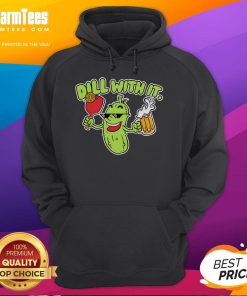 Awesome Dill With It Beer Cute Hoodie featuring a playful design and vibrant colors, perfect for beer lovers.