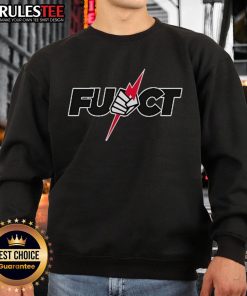 Awesome Fuct Pride Lightning Sweatshirt featuring vibrant colors and bold lightning design for a stylish LGBTQ+ statement.