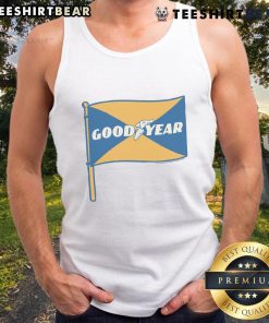 Awesome Goodyear flag tank top featuring a stylish design, perfect for casual wear and showcasing your love for Goodyear.