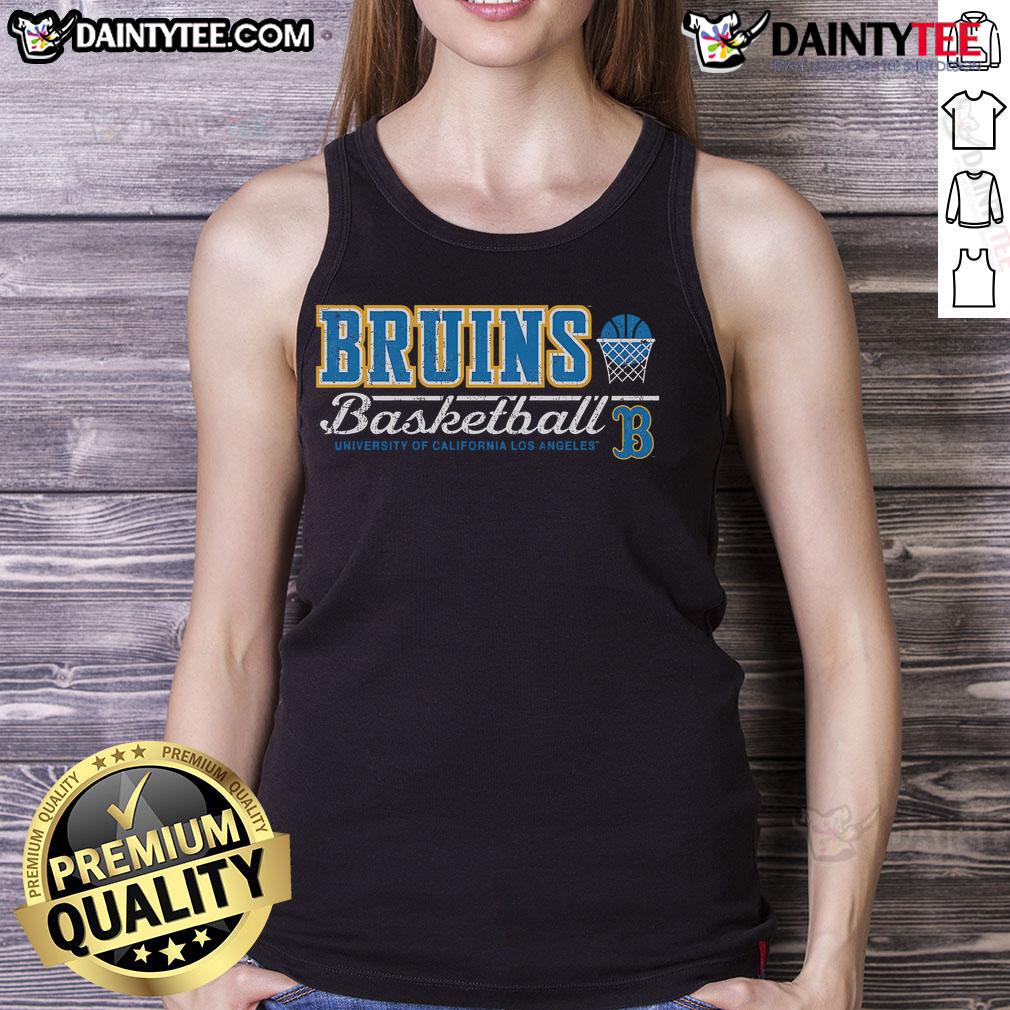 Awesome Gray Ucla Bruins Vintage Basketball Tank Top Awesome gray UCLA Bruins vintage basketball tank top featuring logo and classic design for sports fans.