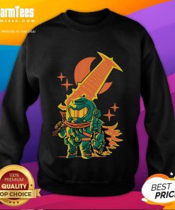 Chibi design of Awesome Guts Slayer from Doom Slayer on a cozy sweatshirt, perfect for gamers and fans alike.