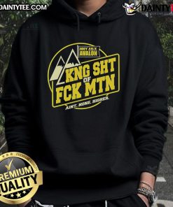 Awesome Joey Jet Avalon King Shit of Fuck Mountain hoodie in stylish design for ultimate comfort and bold expression.
