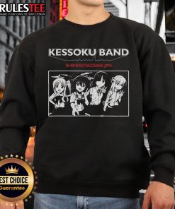 Awesome Kessoku Band sweatshirt featuring Bocchi the Rock design, perfect for fans in Shimokitazawa, Japan.