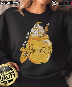 Awesome Kith Treats ice cream sweatshirt featuring vibrant colors and a stylish design for ice cream lovers.