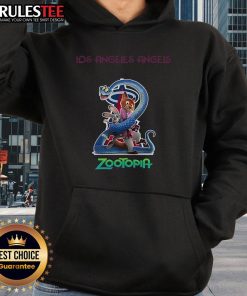 Awesome Los Angeles Angels Zootopia 2 hoodie featuring vibrant graphics and a stylish design for fans of all ages.