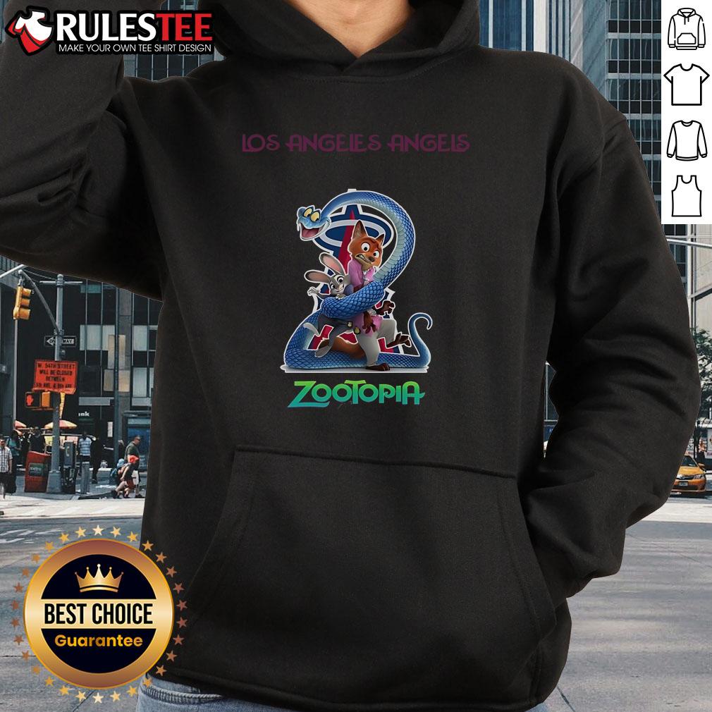 Awesome Los Angeles Angels Zootopia 2 Hoodie Awesome Los Angeles Angels Zootopia 2 hoodie featuring vibrant graphics and a stylish design for fans of all ages.
