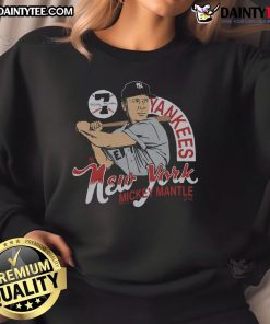 Awesome New York Yankees Mickey Mantle signature sweatshirt featuring classic design and team colors.