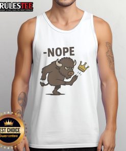 Awesome No Kings Buffalo Tank Top featuring a trendy design perfect for summer wear and casual outings.