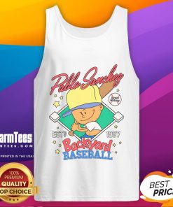 Awesome Pablo Sanchez Backyard Baseball Secret Weapon Est 1997 tank top design featuring vibrant graphics and sporty style.