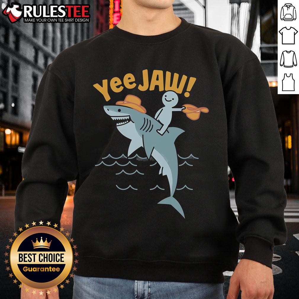 Awesome Shark Yee Jaw Sweatshirt Awesome Shark Yee Jaw Sweatshirt featuring a bold shark graphic and vibrant colors, perfect for casual wear.