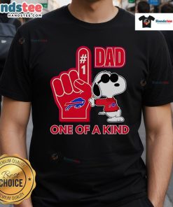 Awesome Snoopy Buffalo Bills Dad T-Shirt featuring a unique design perfect for sports-loving fathers.