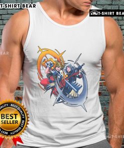 Awesome Sora vs Riku rivalry battle in Kingdom Hearts featuring Keyblade duel on a stylish tank top design.