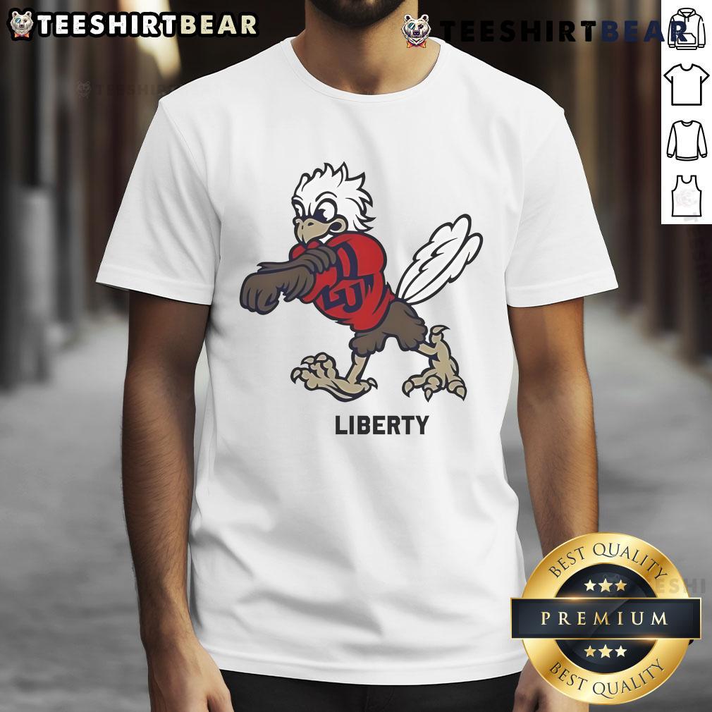 Awesome Sparky Liberty Mascot T Shirt Awesome Sparky Liberty Mascot T-Shirt featuring a vibrant graphic of Sparky in a patriotic design, perfect for fans.