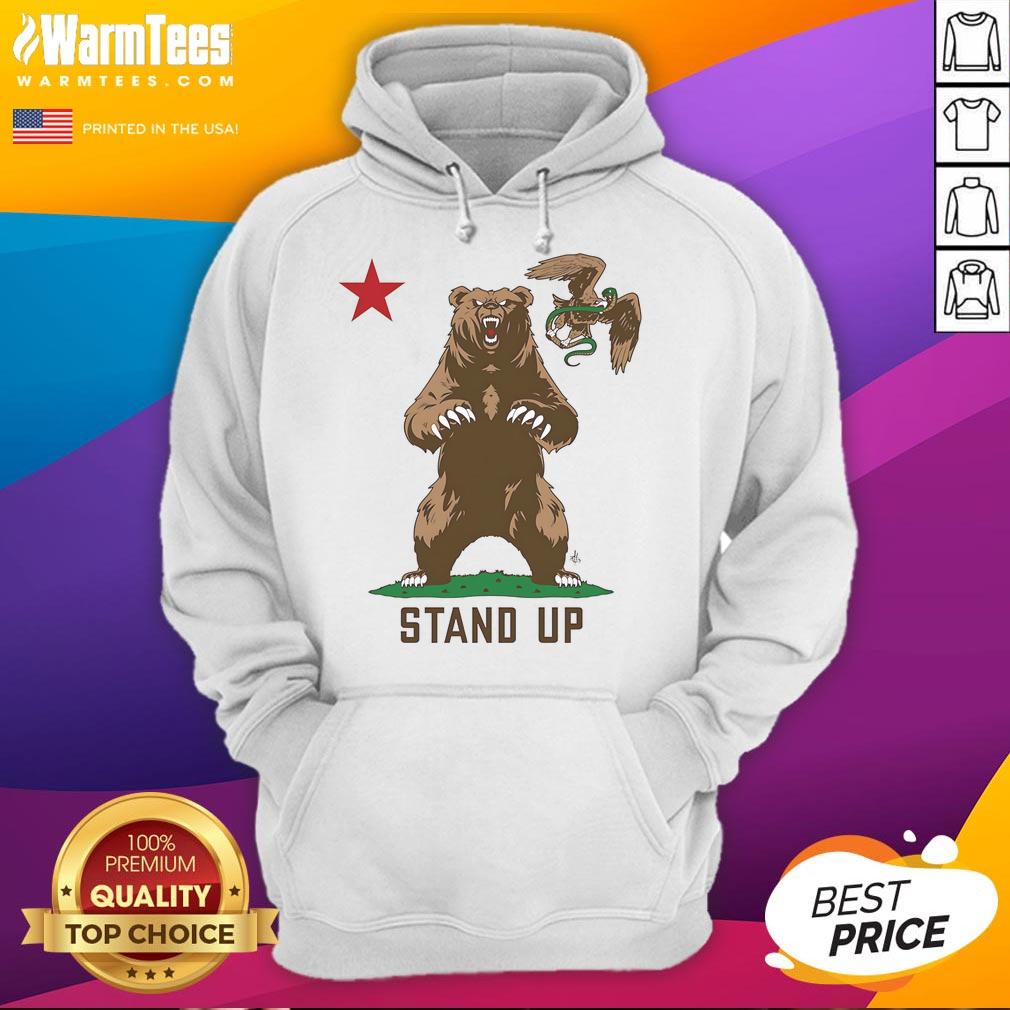 Awesome Stand Up To Ice Bear Hoodie Awesome Stand Up to Ice Bear Hoodie featuring a stylish design and vibrant colors, perfect for fans of the series.