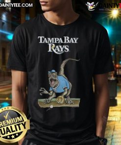 Awesome Tampa Bay Rays Tiny Turnip Velociraptor T-Shirt featuring a fun dinosaur design perfect for young fans.