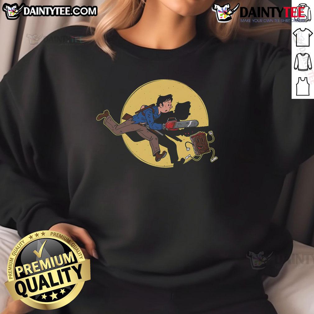 Awesome The Adventures Of Ash Sweatshirt Awesome The Adventures of Ash sweatshirt featuring vibrant graphics and a cozy design, perfect for fans of the series.