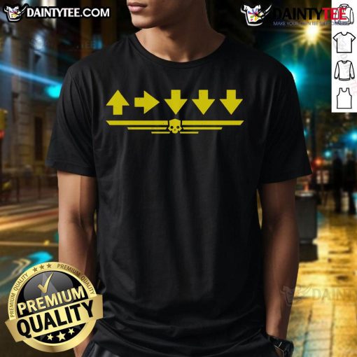 Awesome The Almighty 500Kg Helldivers 2 T-Shirt featuring bold graphics and stylish design for gaming enthusiasts.
