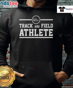 Awesome Track and Field Athlete Hoodie featuring a stylish design perfect for sports enthusiasts and athletes.