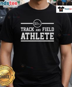 Awesome Track And Field Athlete T-Shirt featuring a dynamic design perfect for sports enthusiasts and athletes.
