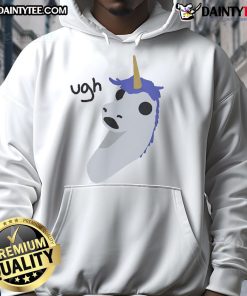 Alt Text: Adorable Bjorn Von Unicorn Ugh hoodie from the Land of Poptopia, featuring vibrant colors and whimsical design.